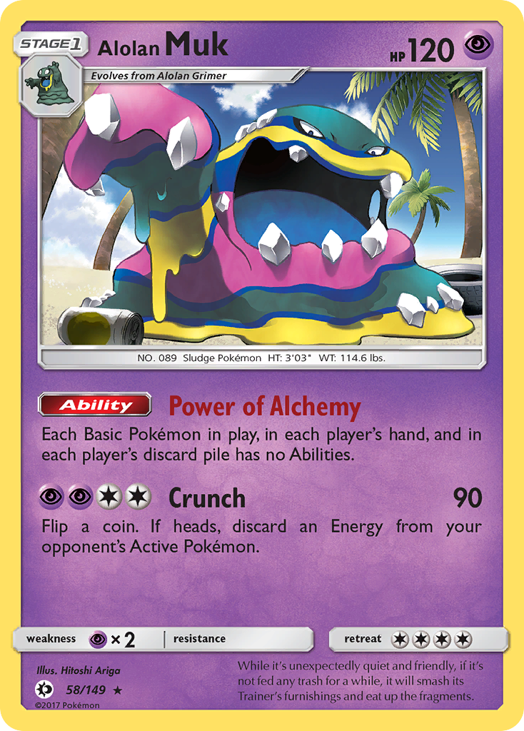 Alolan Muk (58/149) [Sun & Moon: Base Set] | Exor Games New Glasgow