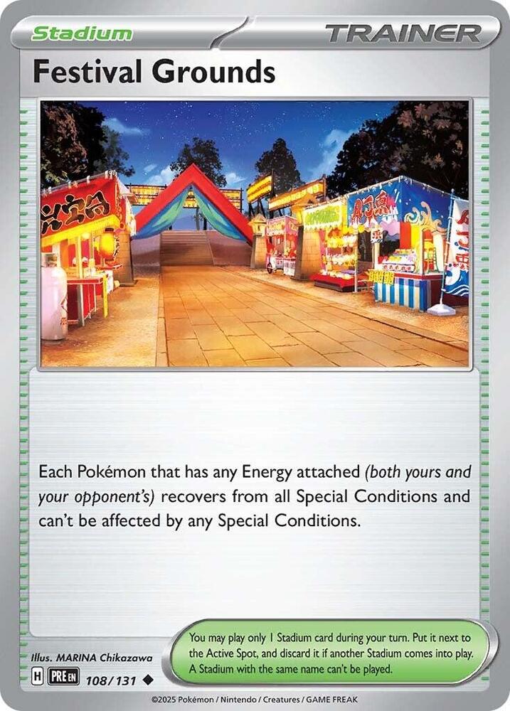 Festival Grounds (108/131) [Scarlet & Violet: Prismatic Evolutions] | Exor Games New Glasgow