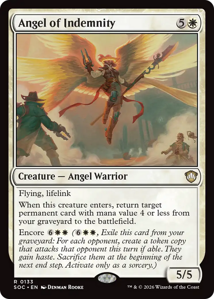 Angel of Indemnity [Secrets of Strixhaven Commander] | Exor Games New Glasgow