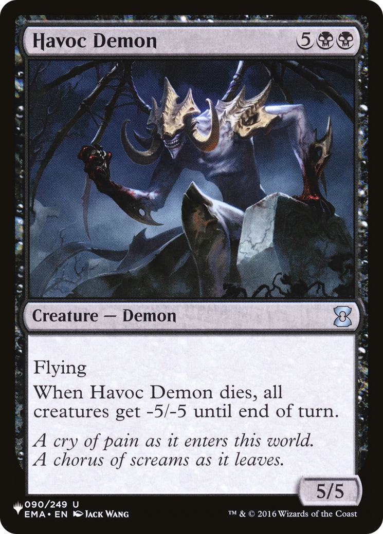 Havoc Demon [The List Reprints] | Exor Games New Glasgow