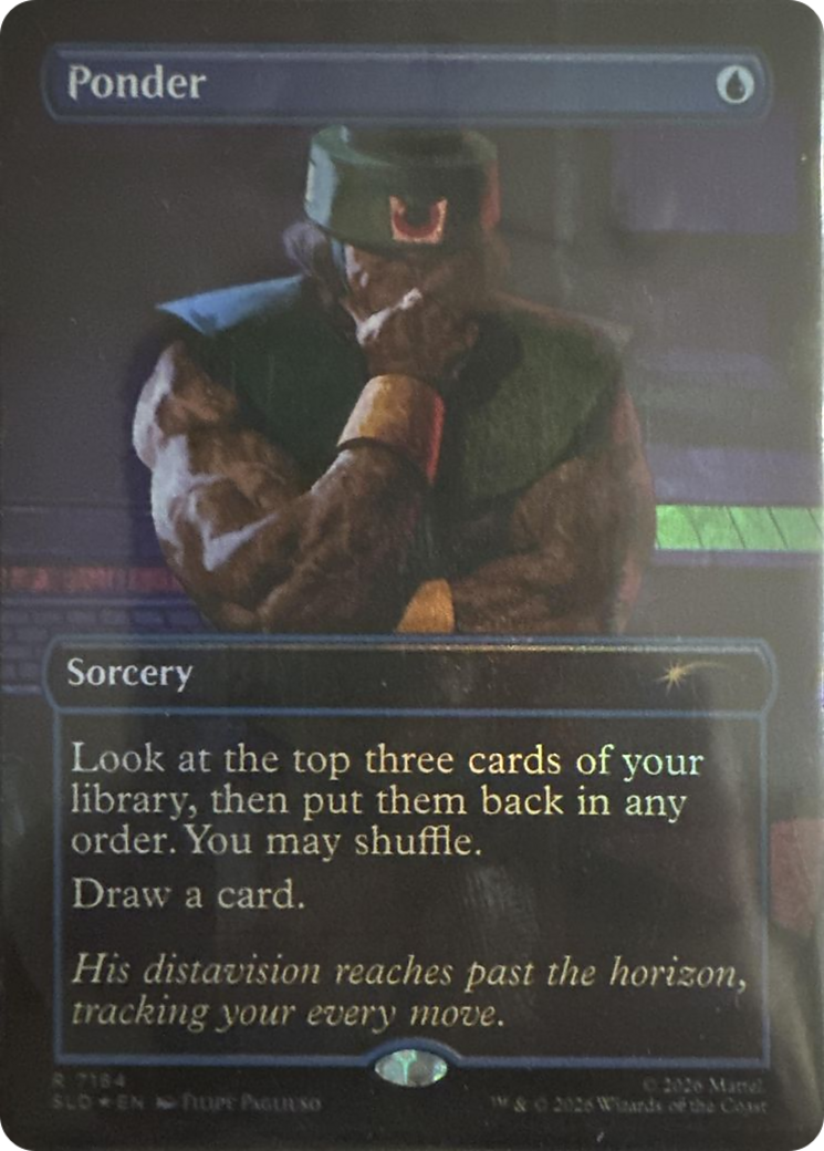 Ponder (7184) [Secret Lair Drop Series] | Exor Games New Glasgow