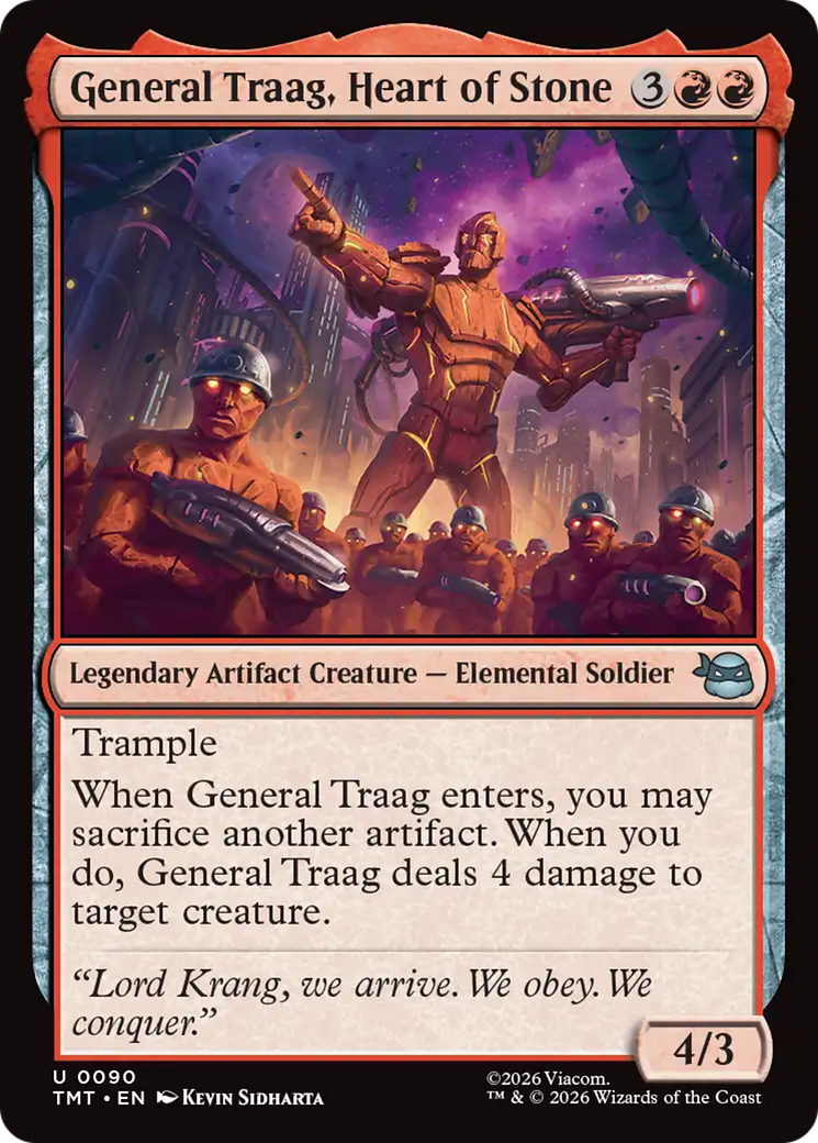 General Traag, Heart of Stone [Teenage Mutant Ninja Turtles] | Exor Games New Glasgow