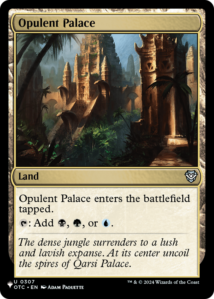Opulent Palace (OTC) [The List] | Exor Games New Glasgow