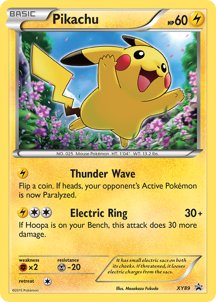 Pikachu (XY89) (Collector Chest) [XY: Black Star Promos] | Exor Games New Glasgow