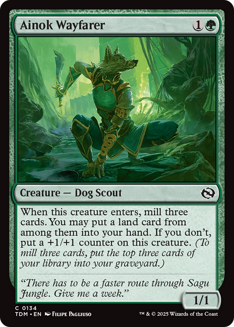 Ainok Wayfarer [Tarkir: Dragonstorm] | Exor Games New Glasgow
