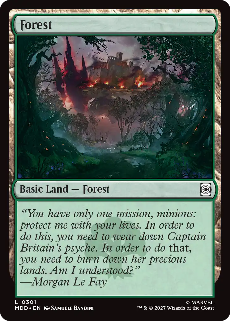 Forest (0301) [Marvel: Darkhold Destiny] | Exor Games New Glasgow