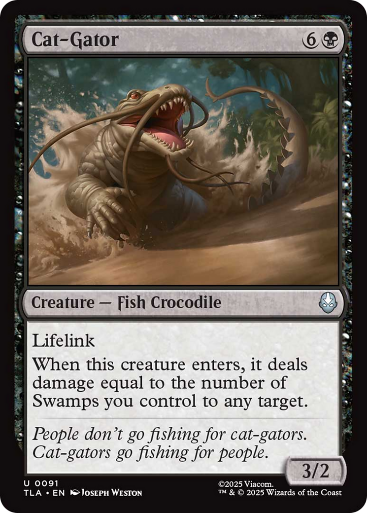 Cat-Gator [Avatar: The Last Airbender] | Exor Games New Glasgow