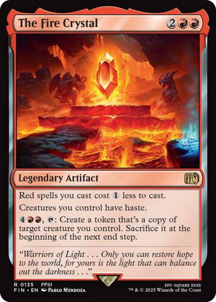 The Fire Crystal [FINAL FANTASY] | Exor Games New Glasgow