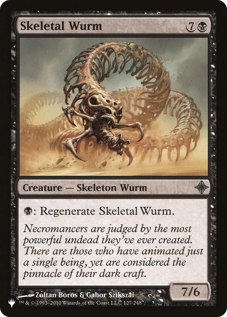 Skeletal Wurm [The List Reprints] | Exor Games New Glasgow