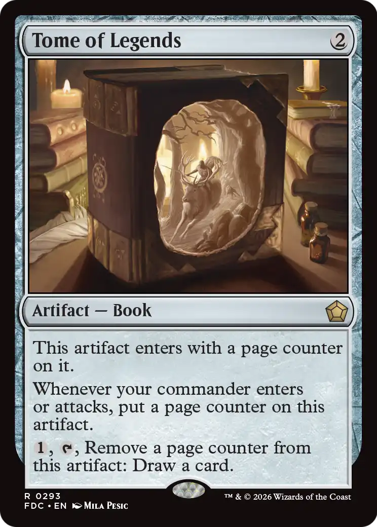 Tome of Legends [Foundations Commander] | Exor Games New Glasgow