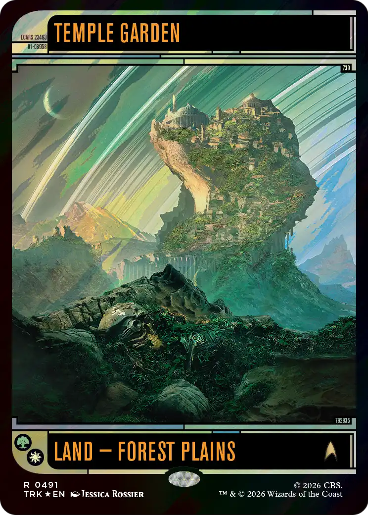 Temple Garden (Surge Foil) [Star Trek] | Exor Games New Glasgow