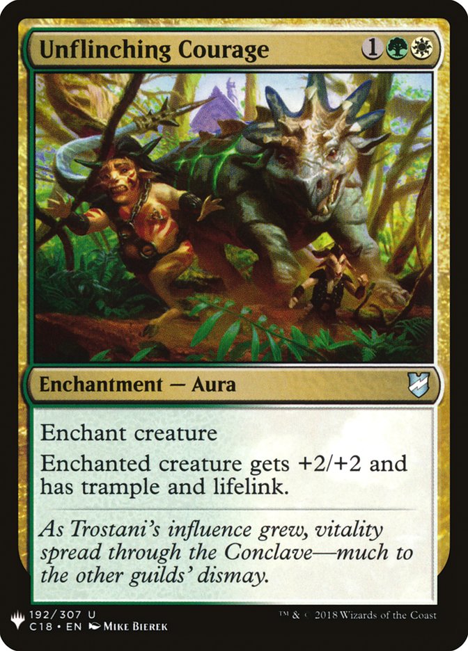 Unflinching Courage [Mystery Booster] | Exor Games New Glasgow