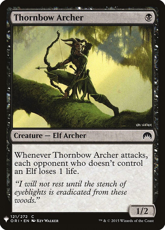 Thornbow Archer [Mystery Booster] | Exor Games New Glasgow