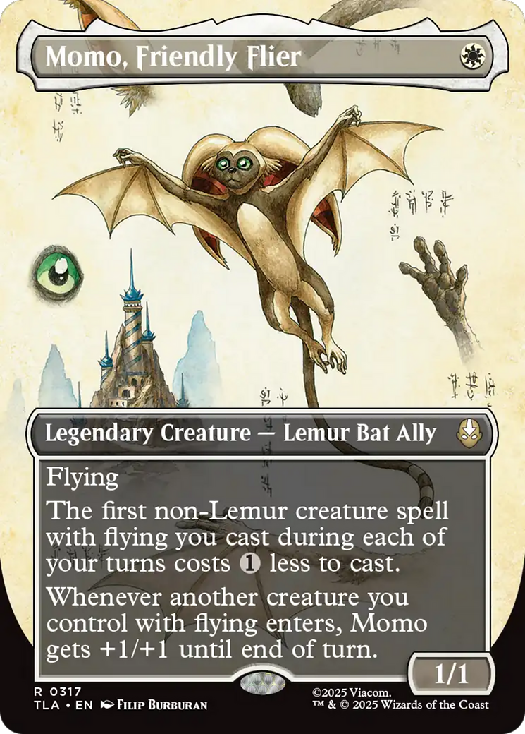 Momo, Friendly Flier (Borderless) [Avatar: The Last Airbender] | Exor Games New Glasgow