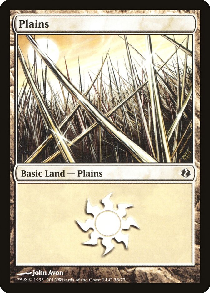 Plains (38) [Duel Decks: Venser vs. Koth] | Exor Games New Glasgow