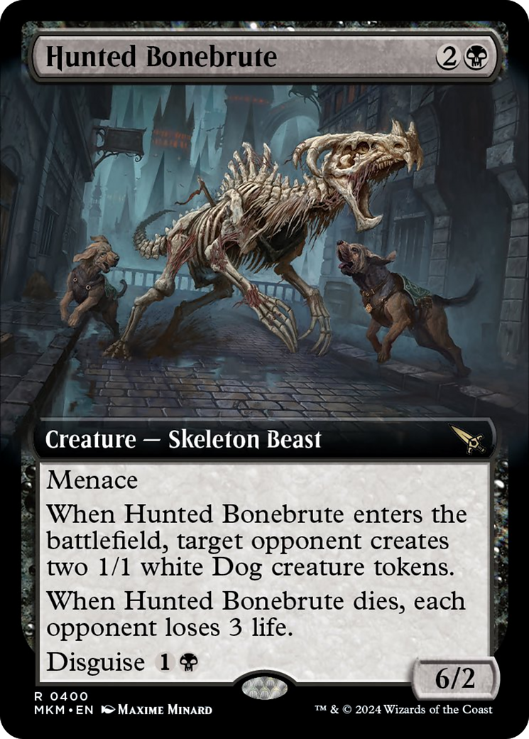 Hunted Bonebrute (Extended Art) [Murders at Karlov Manor] | Exor Games New Glasgow