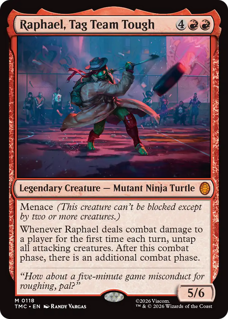 Raphael, Tag Team Tough [Teenage Mutant Ninja Turtles Commander] | Exor Games New Glasgow