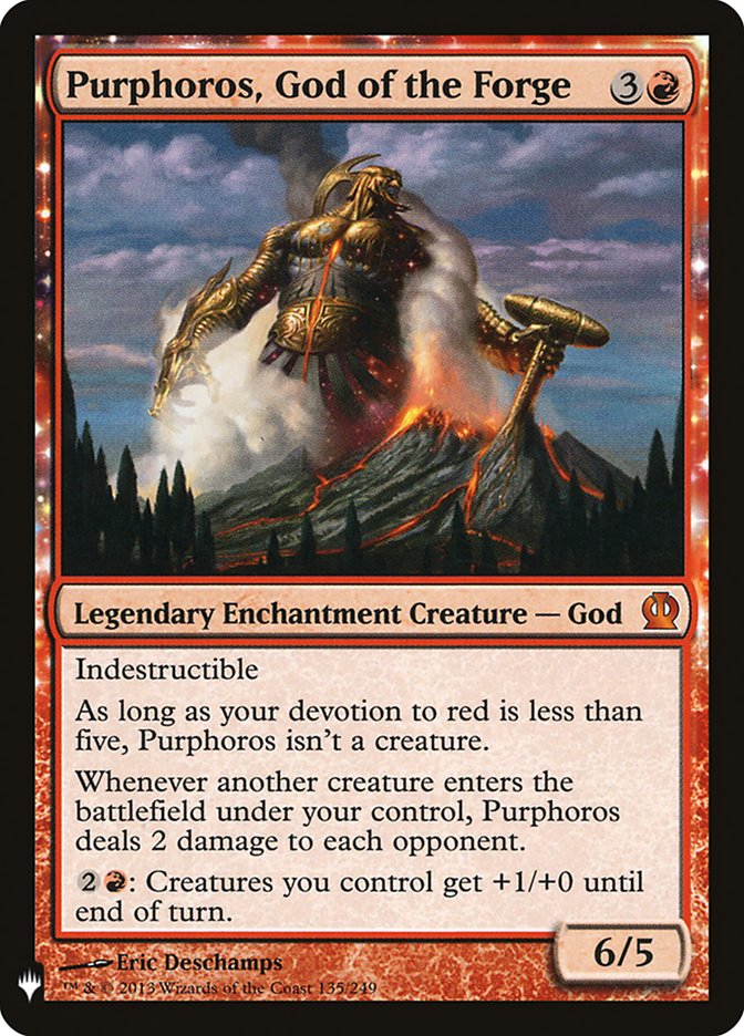 Purphoros, God of the Forge [Mystery Booster] | Exor Games New Glasgow