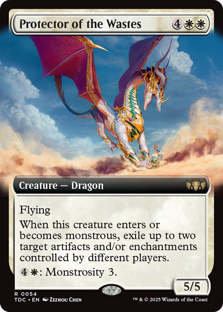 Protector of the Wastes (Extended Art) [Tarkir: Dragonstorm Commander] | Exor Games New Glasgow