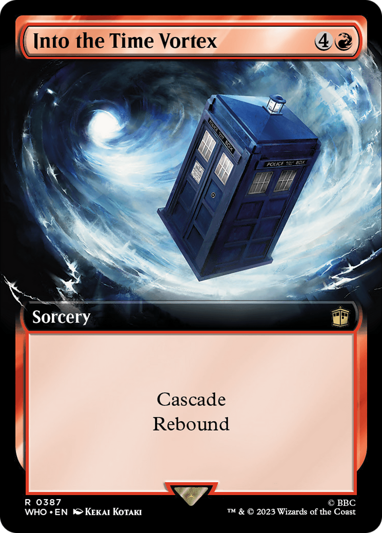 Into the Time Vortex (Extended Art) [Doctor Who] | Exor Games New Glasgow