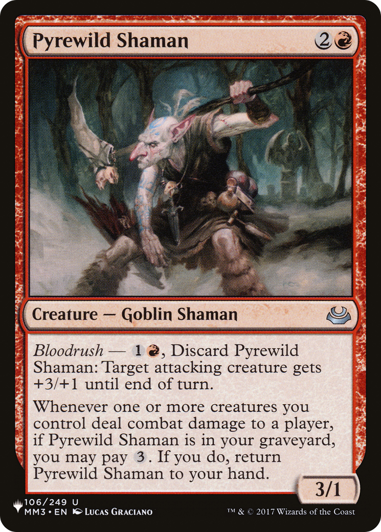 Pyrewild Shaman [The List Reprints] | Exor Games New Glasgow