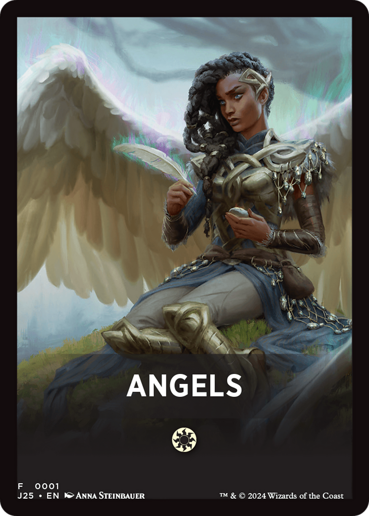 Angels Theme Card [Foundations Jumpstart Front Cards] | Exor Games New Glasgow