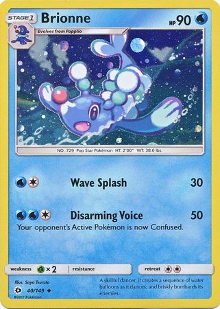 Brionne (40/149) (Cosmos Holo) [Sun & Moon: Base Set] | Exor Games New Glasgow