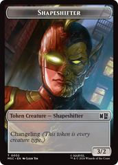 Shapeshifter (002) // Villain (009) Double-Sided Token [Marvel Super Heroes Commander Tokens] | Exor Games New Glasgow