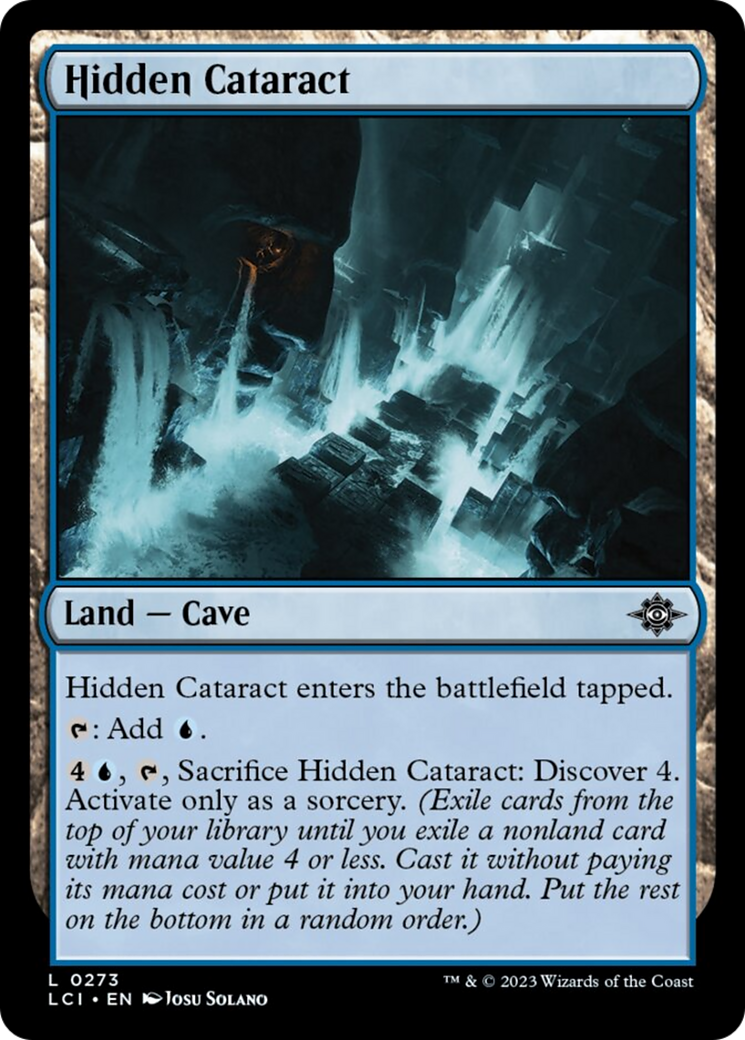 Hidden Cataract [The Lost Caverns of Ixalan] | Exor Games New Glasgow