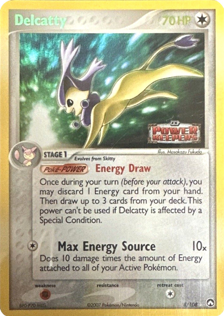 Delcatty (8/108) (Stamped) [EX: Power Keepers] | Exor Games New Glasgow