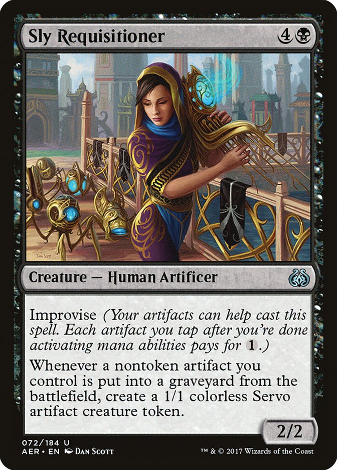 Sly Requisitioner [Aether Revolt] | Exor Games New Glasgow
