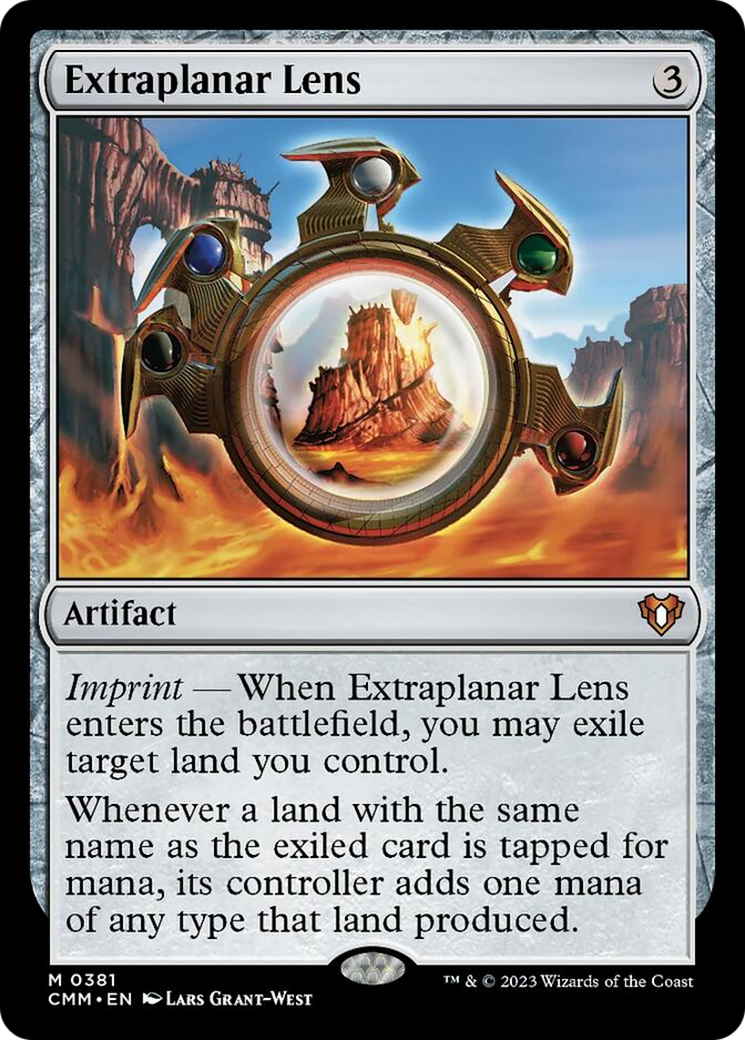 Extraplanar Lens [Commander Masters] | Exor Games New Glasgow