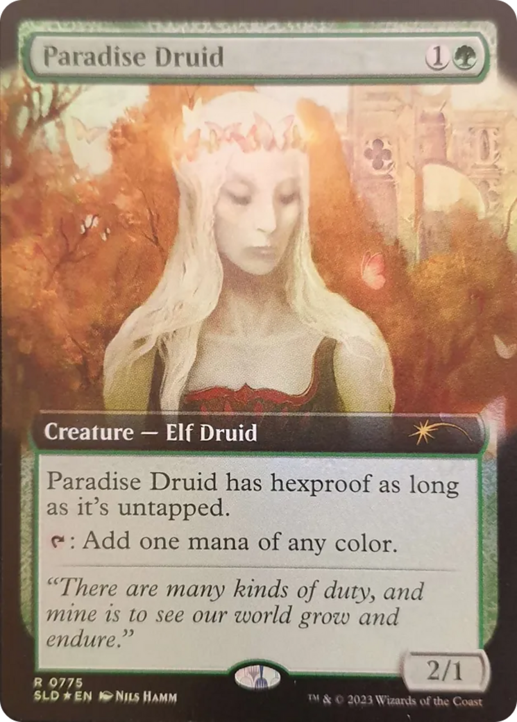 Paradise Druid (Extended Art) [Secret Lair Drop Series] | Exor Games New Glasgow