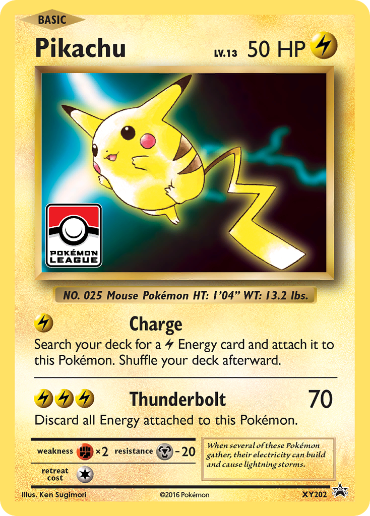 Pikachu (XY202) [XY: Black Star Promos] | Exor Games New Glasgow