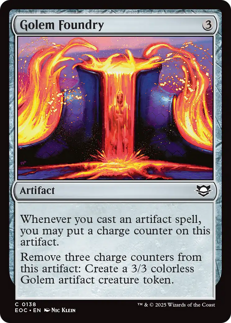 Golem Foundry [Edge of Eternities Commander] | Exor Games New Glasgow