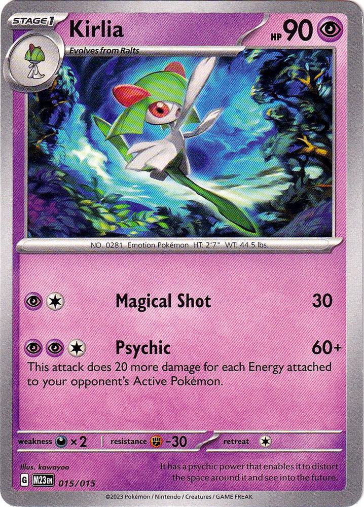 Kirlia (015/015) [McDonald's Promos: 2023 Collection] | Exor Games New Glasgow