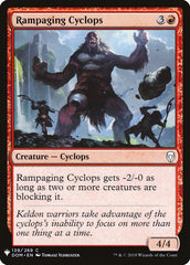 Rampaging Cyclops [Mystery Booster] | Exor Games New Glasgow