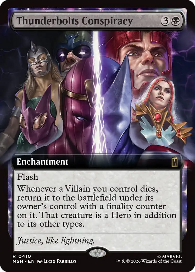 Thunderbolts Conspiracy (Extended Art) [Marvel Super Heroes] | Exor Games New Glasgow