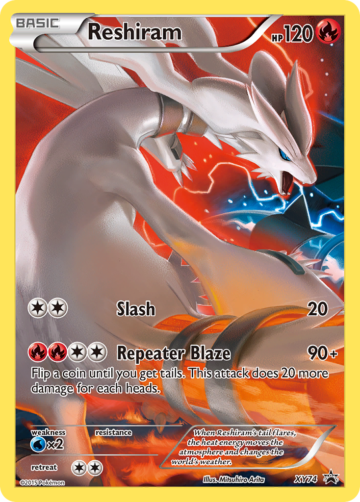 Reshiram (XY74) [XY: Black Star Promos] | Exor Games New Glasgow