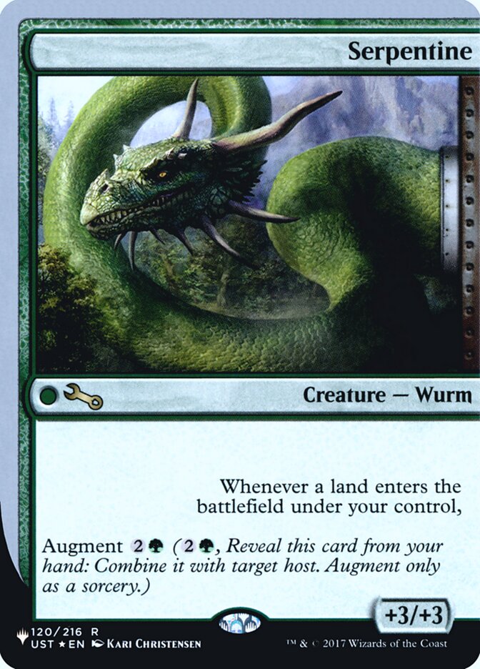 Serpentine (Unfinity Foil Edition) [The List] | Exor Games New Glasgow