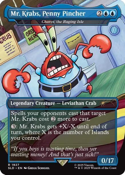 Mr. Krabs, Penny Pincher - Charix, the Raging Isle [Secret Lair Drop Series] | Exor Games New Glasgow