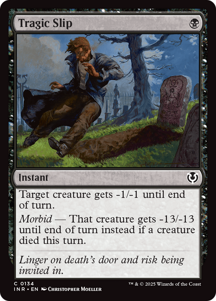 Tragic Slip [Innistrad Remastered] | Exor Games New Glasgow