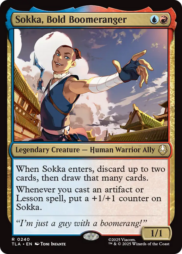 Sokka, Bold Boomeranger [Avatar: The Last Airbender] | Exor Games New Glasgow