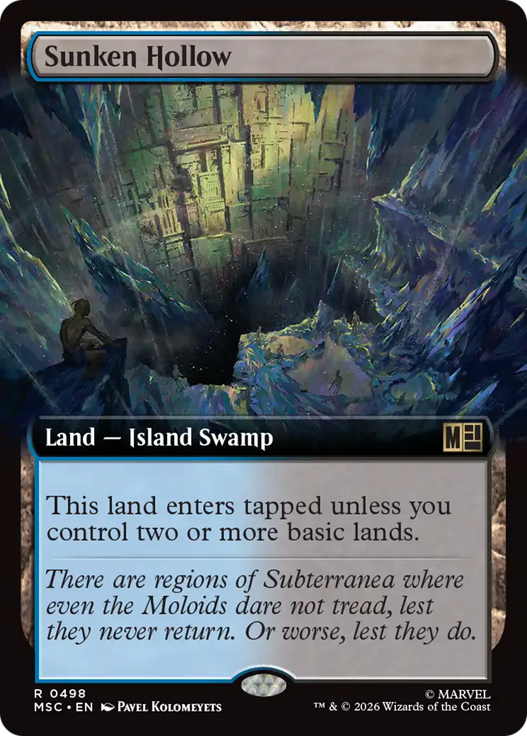 Sunken Hollow (Extended Art) [Marvel Super Heroes Commander] | Exor Games New Glasgow