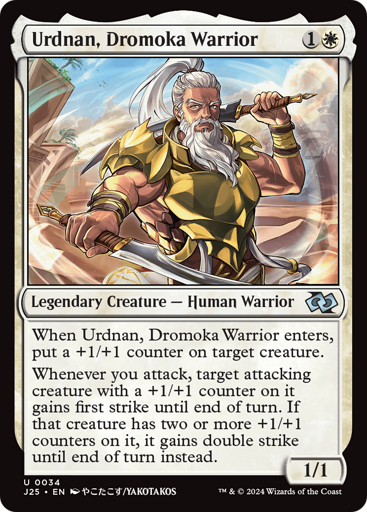 Urdnan, Dromoka Warrior (Anime) [Foundations Jumpstart] | Exor Games New Glasgow