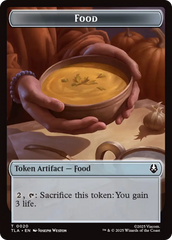 Food (0020) // Ally (0007) Double-Sided Token [Avatar: The Last Airbender Tokens] | Exor Games New Glasgow