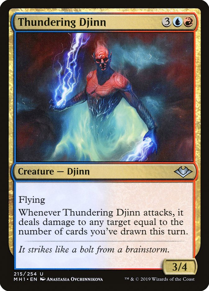 Thundering Djinn [Modern Horizons] | Exor Games New Glasgow