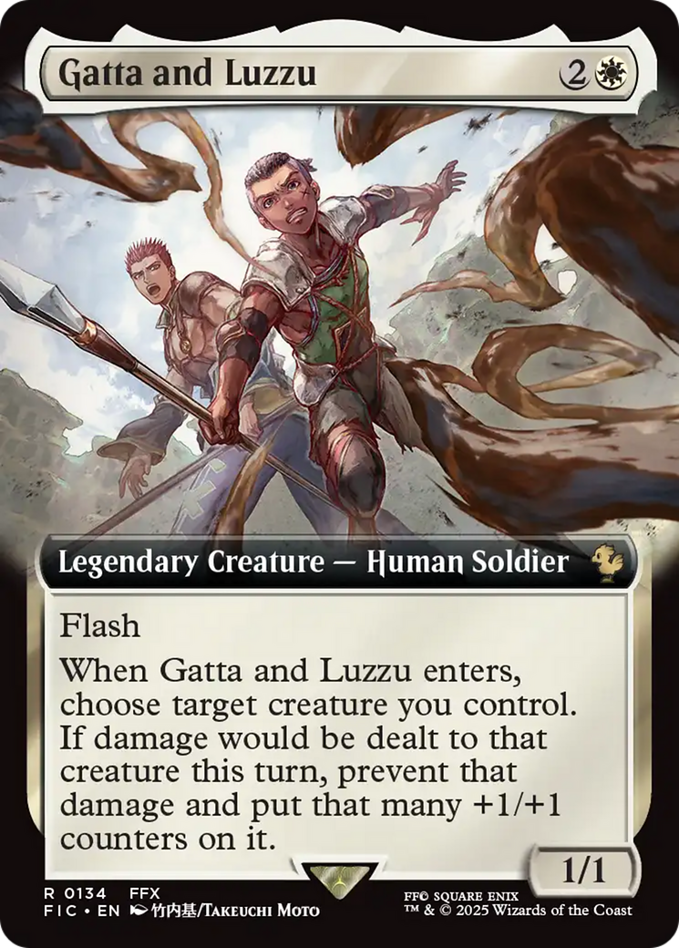 Gatta and Luzzu (Extended Art) [FINAL FANTASY Commander] | Exor Games New Glasgow