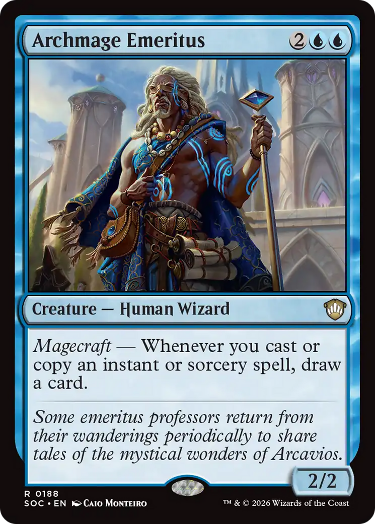Archmage Emeritus [Secrets of Strixhaven Commander] | Exor Games New Glasgow