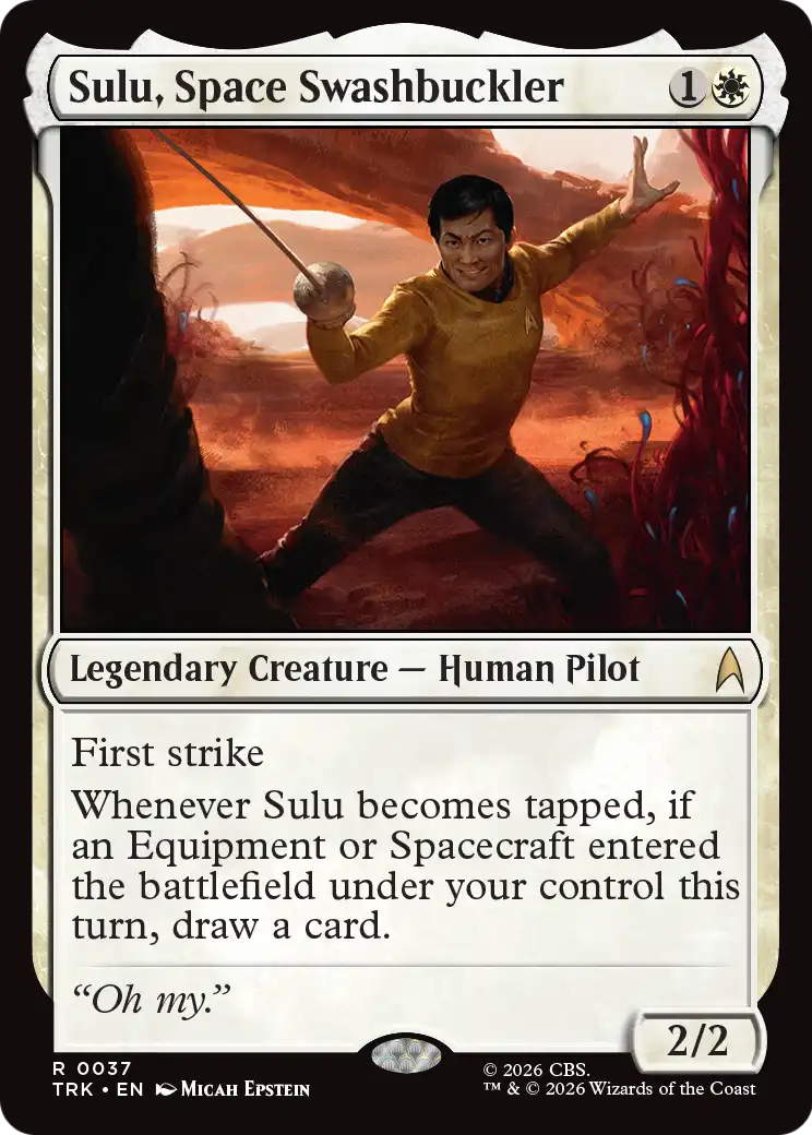 Sulu, Space Swashbuckler [Star Trek] | Exor Games New Glasgow